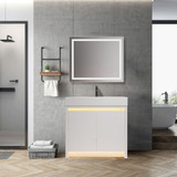 Blossom Capri 36" Vanity (Cabinet Only) - Glossy White - V8038 36 01