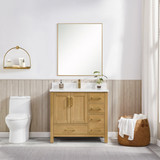 Blossom Basel 36" Vanity (Cabinet Only) Ivory Oak - V8049 36 33