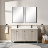 Blossom Torino 60" Double Vanity (Cabinet Only) - Washed Grey - V8050 60 35 D
