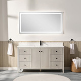 Blossom Torino 60" Single Vanity (Cabinet Only) - Washed Grey - V8050 60 35 S