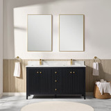 Blossom Torino 60" Double Vanity (Cabinet Only) - Black Oak - V8050 60 37 D