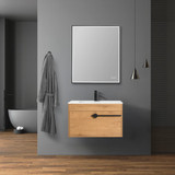 Blossom Bilbao 30" Wall-Hung Vanity w/ SMC Sink - Classic Oak - V8046 30 29 SM