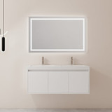 Blossom Bern 48" Wall-Hung Vanity (Cabinet Only) - Glossy White - V8035 48 01