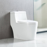 Blossom Modern Oval Toilets 12" Roughing 26-7/16" H x 15-1/2 W x 28-5/8" D - T9 05