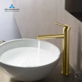 Blossom Single Handle Lavatory Faucet - Brush Gold - F01 116 06