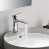 Blossom Single Handle Lavatory Faucet - Chrome - F01 119 01