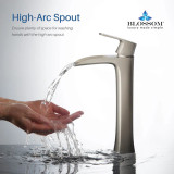 Blossom Single Handle Lavatory Faucet - Brush Nickel - F01 305 02