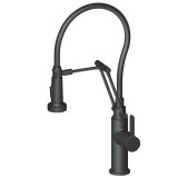 Blossom Single Handle Pull Out Kitchen Faucet - Matte Black - F01 208 04