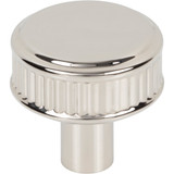 Top Knobs Elland Knob 1 1/4 Inch, Polished Nickel - TK3290PN