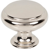 Top Knobs Bayridge Knob 1 1/4 Inch, Polished Nickel - TK3430PN