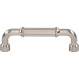 Top Knobs Pemberton 3 3/4" Center to Center Door Pull, Brushed Satin Nickel - TK3402BSN
