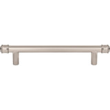 Top Knobs Elland 5 1/16" Center to Center Door Pull, Brushed Satin Nickel - TK3292BSN