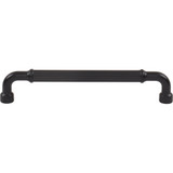 Top Knobs Pemberton 6 5/16" Center to Center Door Pull, Flat Black - TK3404BLK