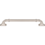 Top Knobs Califon 7 9/16" Center to Center Door Pull, Brushed Satin Nickel - TK3314BSN