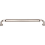 Top Knobs Lavington 8 13/16" Center to Center Door Pull, Brushed Satin Nickel - TK3417BSN