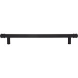 Top Knobs Elland 12" Center to Center Appliance Pull, Flat Black - TK3297BLK
