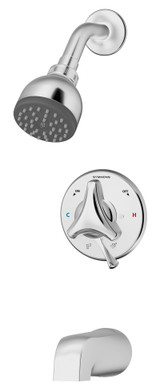 Symmons Origins Tub & Shower Faucet with Secondary Integral Diverter - S-9602-X-P