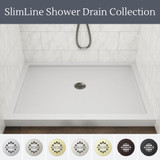 Dreamline DN09X02R32 SlimLine 2 inch Round Shower Drain, Polished Nickel