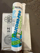 Den Braven SILICONE-PRO Nuetral Construction Silicone Sealant - White