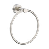 Gerber Parma Towel Ring Round, Brushed Nickel - D446158BN
