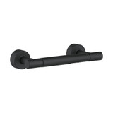 Gerber Parma 2 Post Toilet Paper Holder, Satin Black - D446258BS