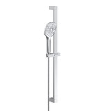 Gerber Versa Square 30" Slide Bar Assembly W/ 3 Function Handshower 1.75gpm, Chrome - D461738