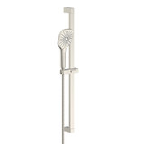 Gerber Versa Square 30" Slide Bar Assembly W/ 3 Function Handshower 1.75gpm, Brushed Nickel - D461738BN
