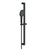 Gerber Versa Square 30" Slide Bar Assembly W/ 3 Function Handshower 1.75gpm, Satin Black - D461738BS
