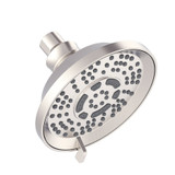 Gerber Kinzie 6" Six Function Showerhead 1.5gpm, Brushed Nickel - D460337BN
