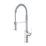 Gerber Kinzie Single Handle Pre-Rinse Pull-Down Kitchen Faucet 1.75gpm, Chrome - D455337
