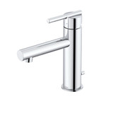 Gerber Parma Single Handle Lavatory Faucet Straight Spout w/ Metal Pop-Up Drain 1.2gpm, Chrome - D224258
