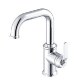 Gerber Kinzie Single Handle Lavatory Faucet Single Hole Mount Side Control w/ Metal Touch-Down Drain 1.2gpm, Chrome - D230637