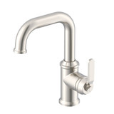Gerber Kinzie Single Handle Lavatory Faucet Single Hole Mount Side Control w/ Metal Touch Down Drain 1.2gpm, Brushed Nickel - D230637BN