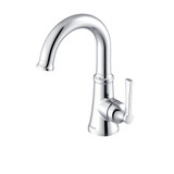 Gerber Northerly Single Handle Lavatory Faucet Single Hole Mount Side Control w/ 50/50 Touch-Down Drain 1.2gpm, Chrome - D230679