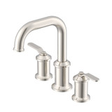 Gerber Kinzie Two Handle Roman Tub Faucet Trim Kit w/out Spray, Brushed Nickel - D300937BNT