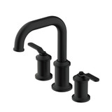 Gerber Kinzie Two Handle Roman Tub Faucet Trim Kit w/out Spray, Satin Black - D300937BST