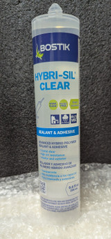 BOSTIK Hybri-Sil Clear Sealant & Adhesive 9.8oz / 290 ML - Sold Per Piece