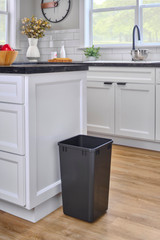 Rev-A-Shelf 27 qt. Black Polymer Replacement Waste Container for Rev-A-Shelf® Pullouts - RV-1024-18-52