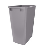 Rev-A-Shelf 32 qt. Silver Polymer Replacement Waste Container for Rev-A-Shelf® Pullouts - RV-32-17-52