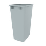 Rev-A-Shelf 50 qt. Gray Polymer Replacement Waste Container for Rev-A-Shelf® Pullouts - RV-50-14-1