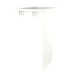 Rev-A-Shelf 50 qt. White Polymer Replacement Waste Container for Rev-A-Shelf® Pullouts - RV-50-11-1