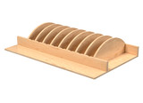 Rev-A-Shelf Adjustable Deep Drawer Insert for 30" - 36" Base Cabinet Drawer - 4ADI-36-1
