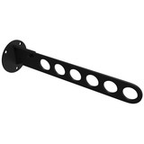 Rev-A-Shelf Adjustable Wall/Door Valet Hook for Laundry/Closet Systems - CLVSL-MB-1