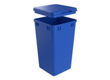 Rev-A-Shelf Blue Polymer Bi-Directional Lid for Rev-A-Shelf® 27 qt. Waste Containers - RV-1024-LID-22-1