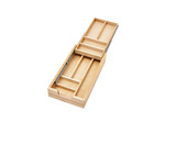 Rev-A-Shelf Maple Two-Tier Cutlery Replacement Drawer System for 15" Base Cabinets (No Slides) - 4WTCD-15H-1