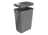 Rev-A-Shelf Metallic Silver Polymer Bi-Directional Lid for Rev-A-Shelf® 32 qt. Waste Containers - RV-32-LID-17-1