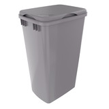 Rev-A-Shelf Metallic Silver Polymer Bi-Directional Lid for Rev-A-Shelf® 35 and 50 qt. Waste Containers - RV-3550-LID-17-1