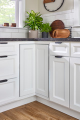 Rev-A-Shelf Polymer Pie-Cut 2-Shelf Lazy Susan for Corner Base Cabinets - LD-2942-24-15-1