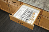 Rev-A-Shelf Polymer Trim-to-Fit Drawer Insert Cutlery Organizer - CT-4W-52