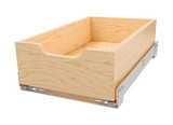 Rev-A-Shelf Reduced Depth Wood Pullout Drawer Box w/ BLUM Soft-Close for 15" Base Cabinets - 4WDB-1219SC-1